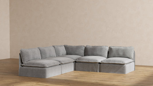 Modular Performance 5-Seater Open-Ends  Sofa