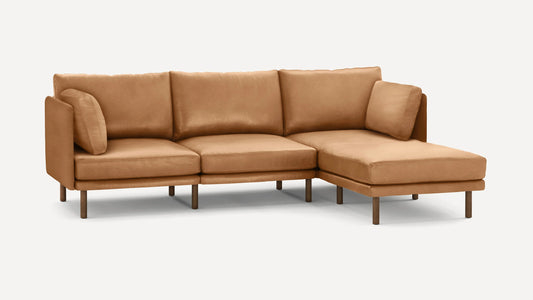 Field Leather 4-Piece Sofa