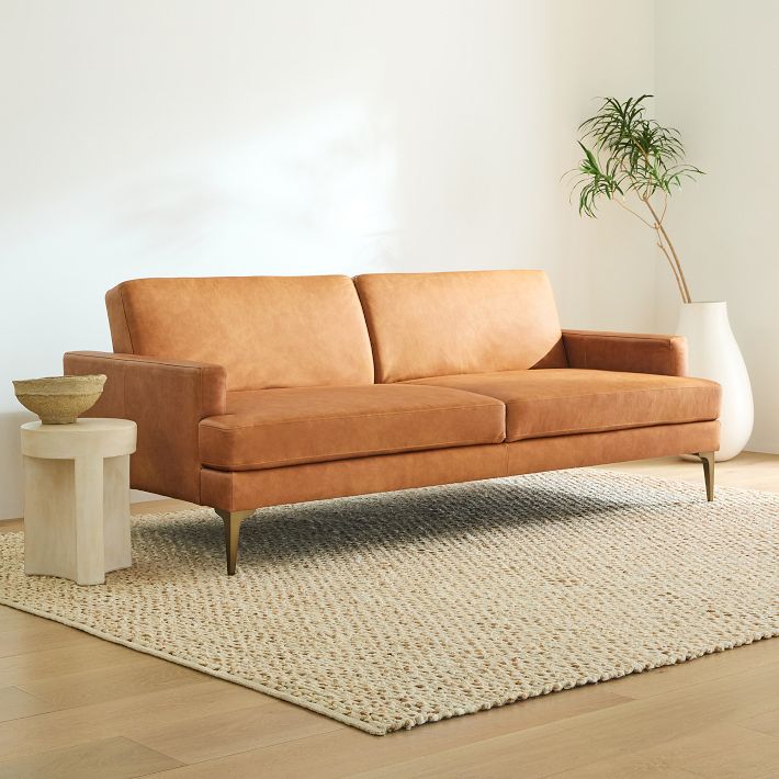 Andes Leather  Sofa