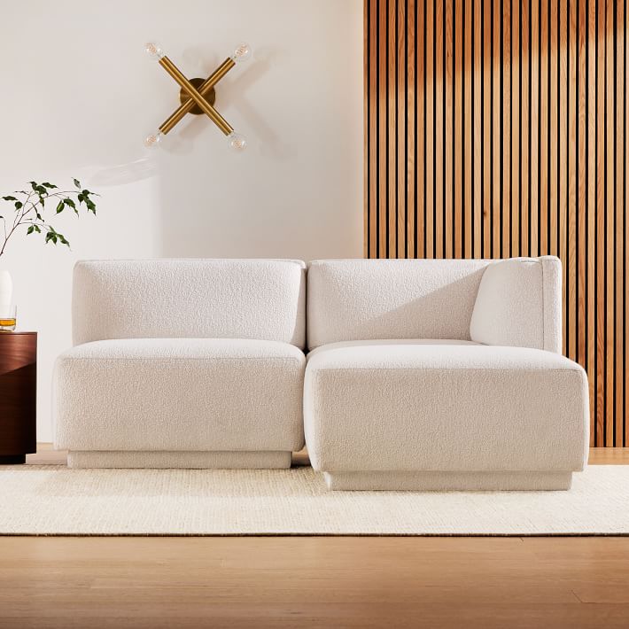 Arianna Modular 3-Piece Ottoman  Sofa
