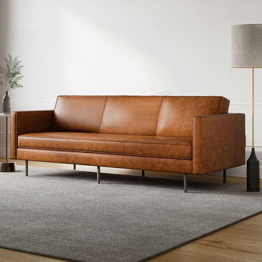 Axel Full Leather  Sofa