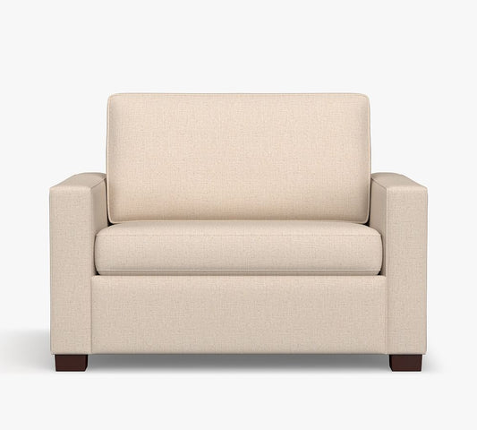 Cameron Square Arm Upholstered Deluxe  Sofa