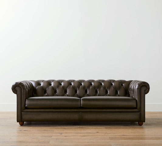 Chesterfield Leather  Sofa