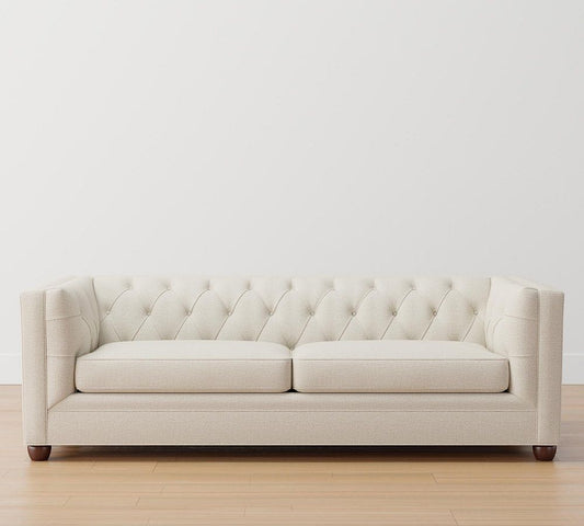 Chesterfield Square Arm Upholstered  Sofa