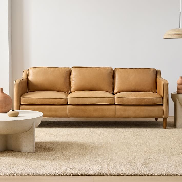 Hamilton Leather  Sofa