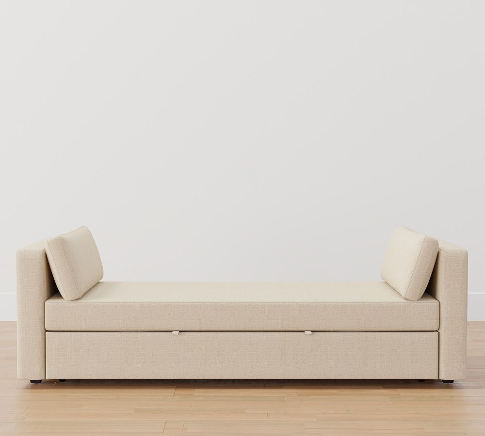 Jake Modular Upholstered Trundle  Sofa