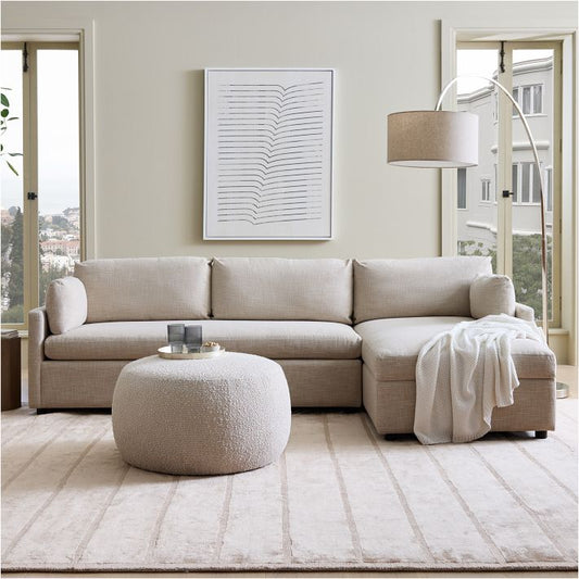 Marin 2-Piece w/ Storage Chaise  Sofa