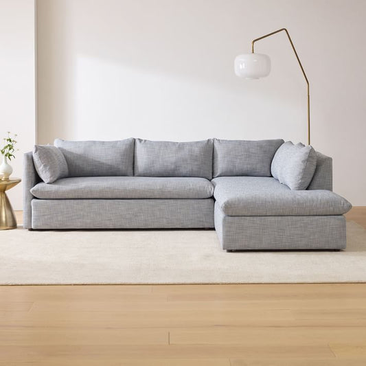 Shelter 2-Piece Bumper Chaise  Sofa