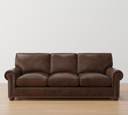 Webster Leather  Sofa