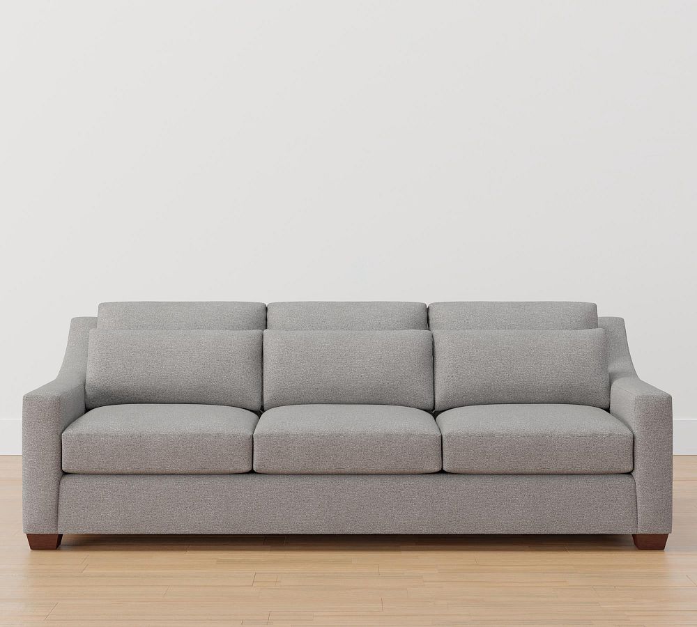 York Slope Arm Deep Seat Upholstered  Sofa