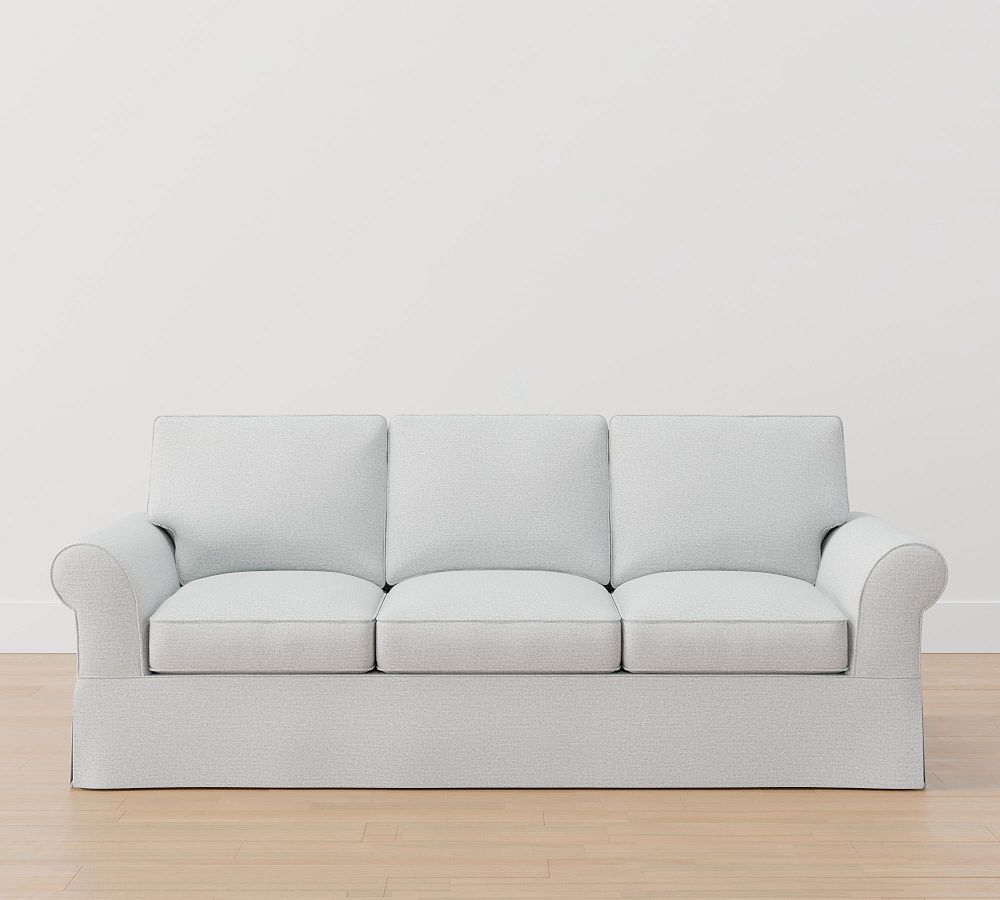 PB Comfort Roll Arm Slipcovered  Sofa