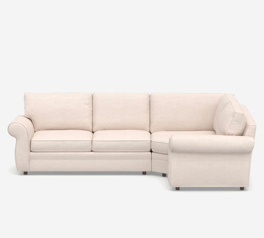 Pearce Roll Arm Upholstered 3-Piece  Sofa