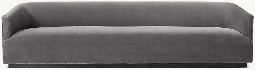 1950S ITALIAN Shelter Arm  Sofa
