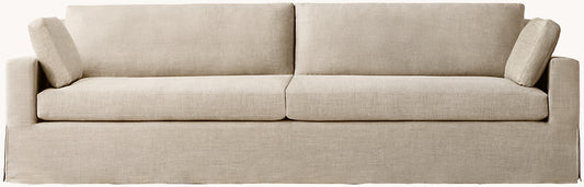 BELGIAN Track Arm Slipcovered Sofa