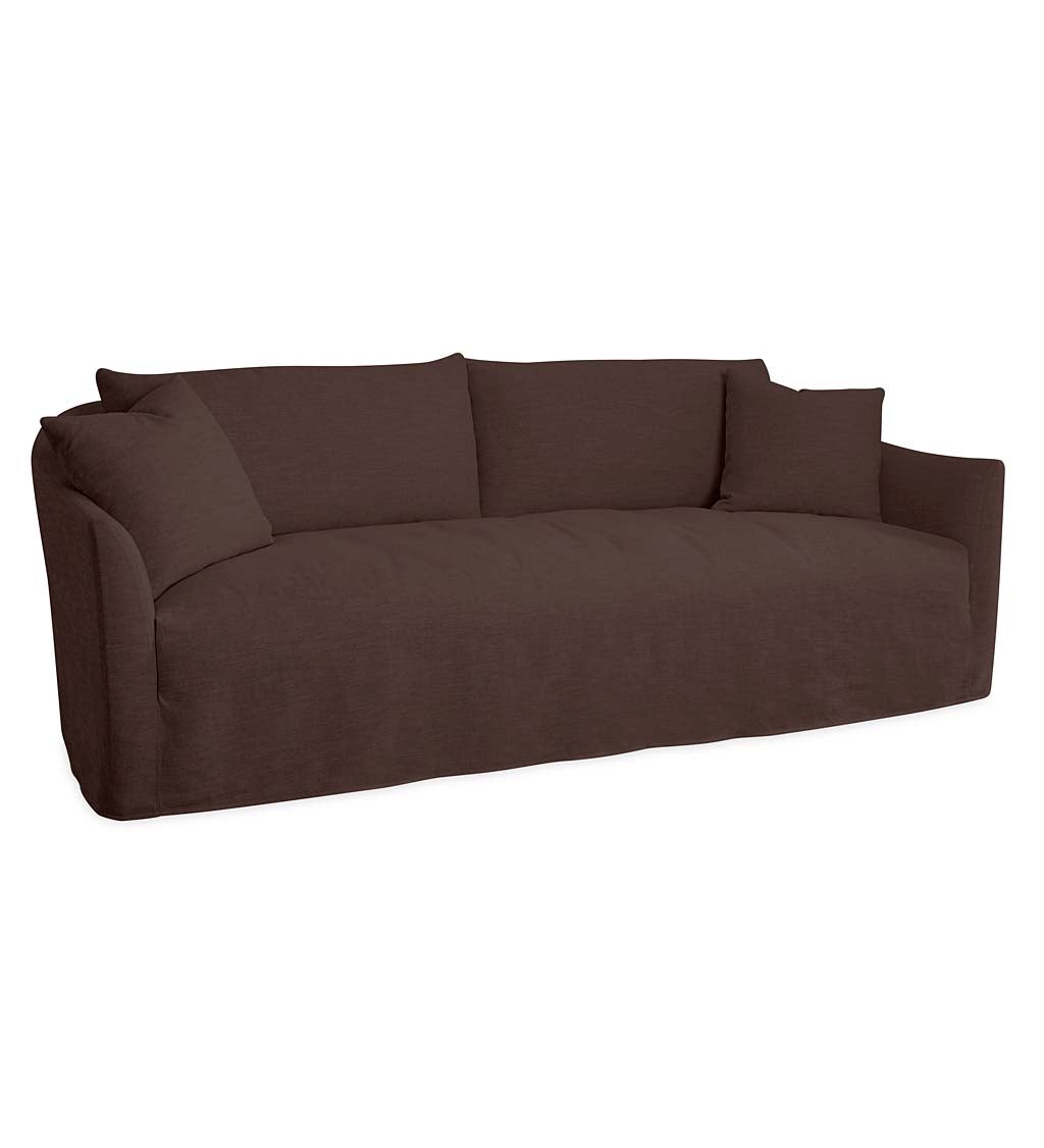 Eco Linen Slipcovered  Sofa